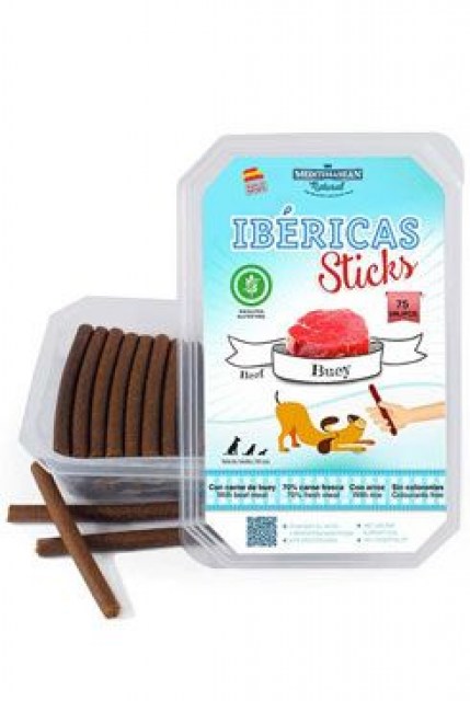 Pochoutka Ibéricas Sticks for Dog-Beef 900g 75ks