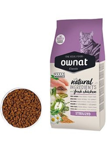 OWNAT CLASSIC CAT Sterilized 15kg