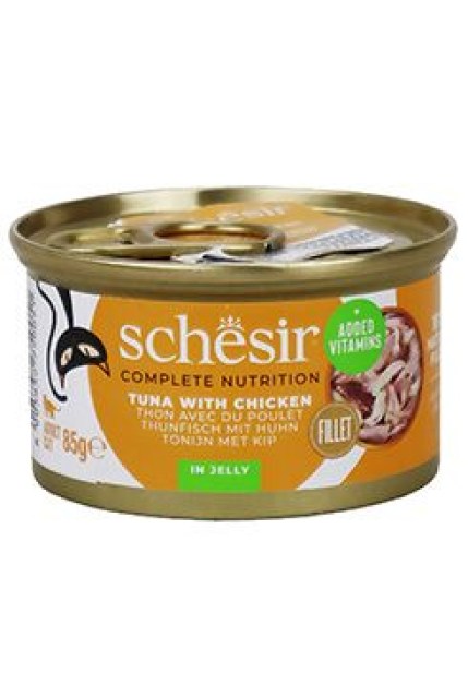 Schesir Cat konz. Adult tuňák/kuře 85g