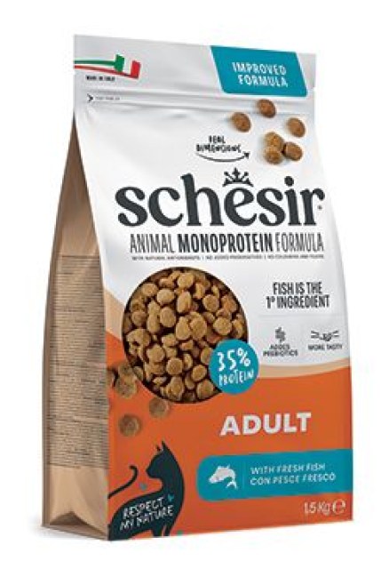 Schesir Cat Animal Monoprotein rybí 1,5kg
