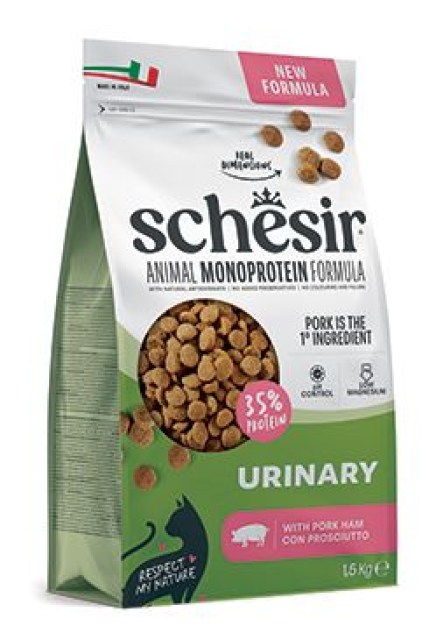 Schesir Cat Monoprotein Urinary šunka 1,5kg
