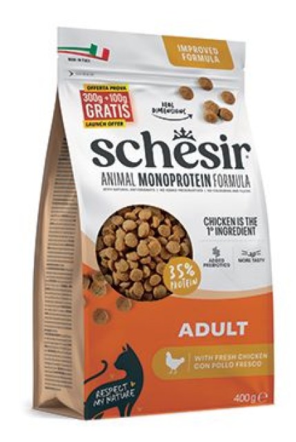 Schesir Cat Animal Monoprotein kuřecí 400g