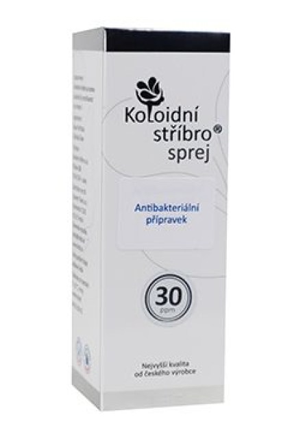 Koloidní stříbro spray s aplikátorem 30ppm 100ml