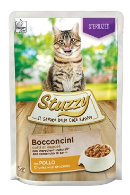 Stuzzy Cat kapsa Adult Sterilised kuře 85G