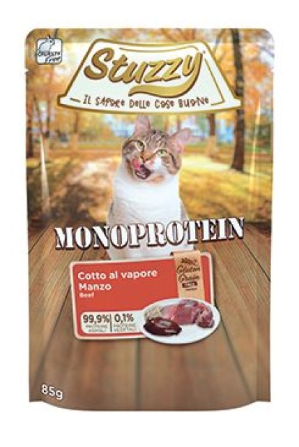 Stuzzy Cat kapsa Monoprotein Hovězí paté 85g