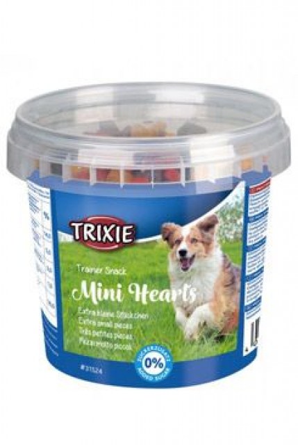 Trixie Trainer snack Mini Hearts kuře/jeh/losos 200g