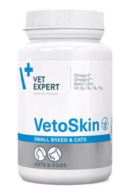VetExpert VetoSkin Small Breed&Cats 60cps (Twist off)