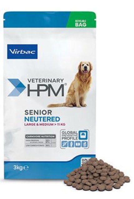 VET HPM Senior Dog Neutered Large&Medium 3kg