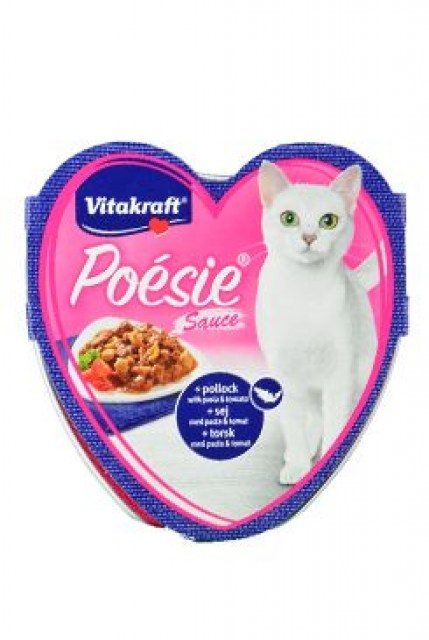 Vitakraft Cat Poésie konz. šťáva treska,těst,rajče 85g