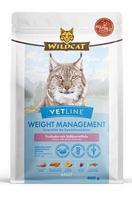 Wildcat VetLine Weight Management Turkey 400g