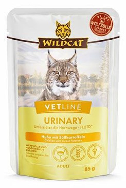 Wildcat VetLine Urinary Chicken kapsa 85g