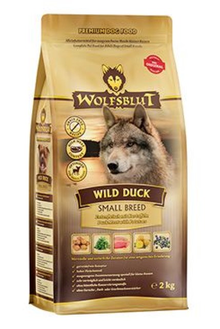 Wolfsblut Dog Small Breed Wild Duck 2kg