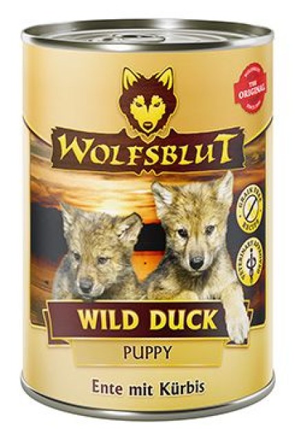 Wolfsblut Dog Puppy Wild Duck konz. 395g