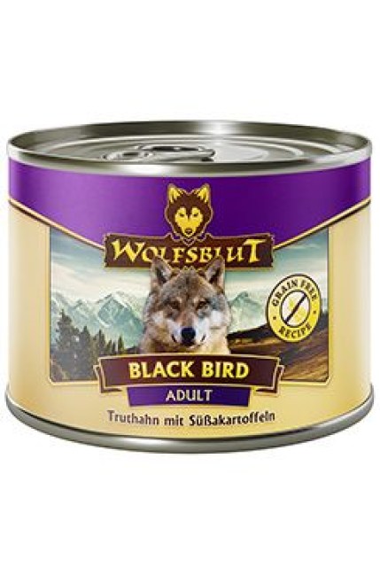 Wolfsblut Dog Adult Black Bird konz. 200g