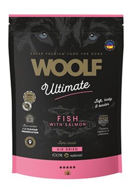 WOOLF Ultimate DogFood Fish with Salmon 1kg