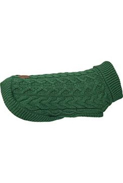 Obleček svetr rolák pro psy ŽAKÁROVÝ 45cm zelená Zolux