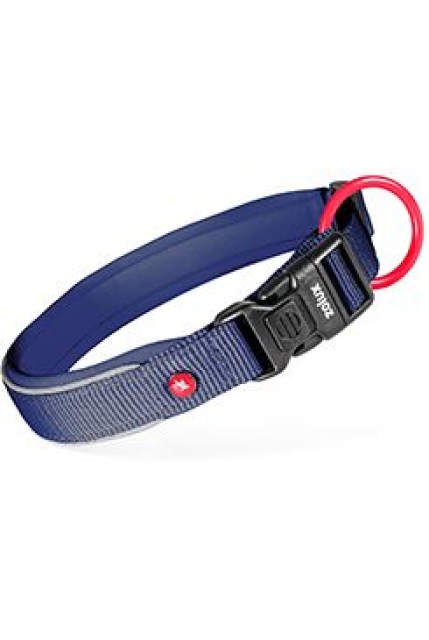 Obojek pes PREMIUM Nylon 15mm/30-35cm modrá Zolux