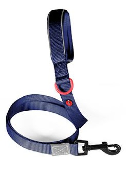 Vodítko pes PREMIUM nylon 15mm/1,2m tm.modrá Zolux