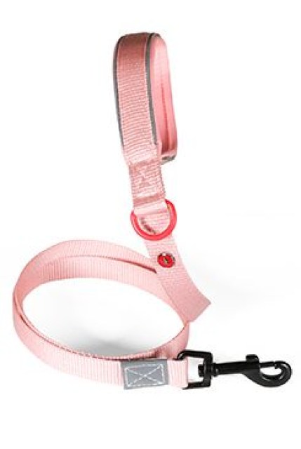 Vodítko pes PREMIUM nylon 15mm/1,2m růžová Zolux