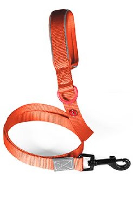Vodítko pes PREMIUM nylon 15mm/1,2m tm.oranž. Zolux
