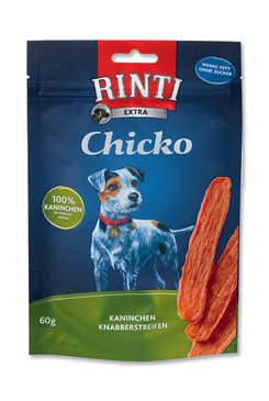 Rinti Dog Extra Chicko pochoutka králík 60g