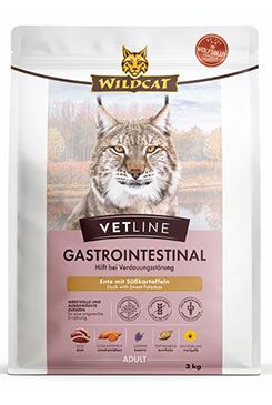 Wildcat VetLine Gastrointestinal Duck 3kg