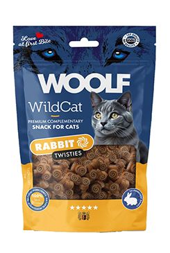 WOOLF WildCat Twisties Snack Rabbit 50g