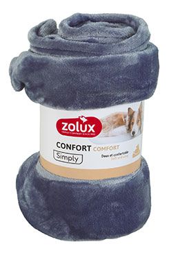 Pelech deka COCOON 150x100cm antracit Zolux