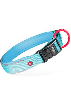 Obojek pes PREMIUM Nylon 20mm/40-45cm tyrkysová Zolux