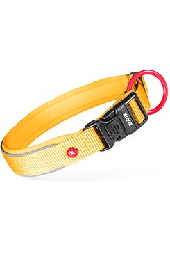 Obojek pes PREMIUM Nylon 25mm/45-50cm žlutá Zolux
